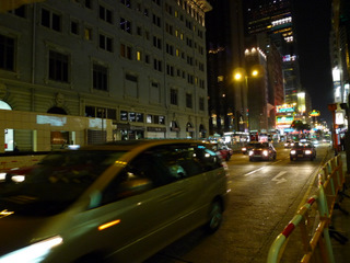 尖沙咀晚街景
