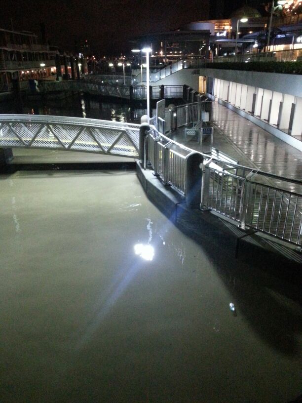 大風大雨之後的Brisbane