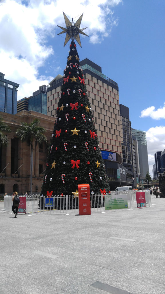 King George Square聖誕樹