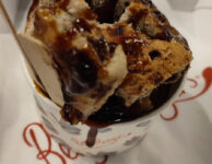 Hot Cross Bun Easter Sundaes